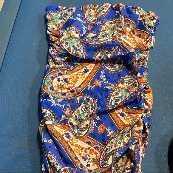 Size small  Elyssa Suzanne polyester dress custom designer USA West Palm - Picture 1 of 3
